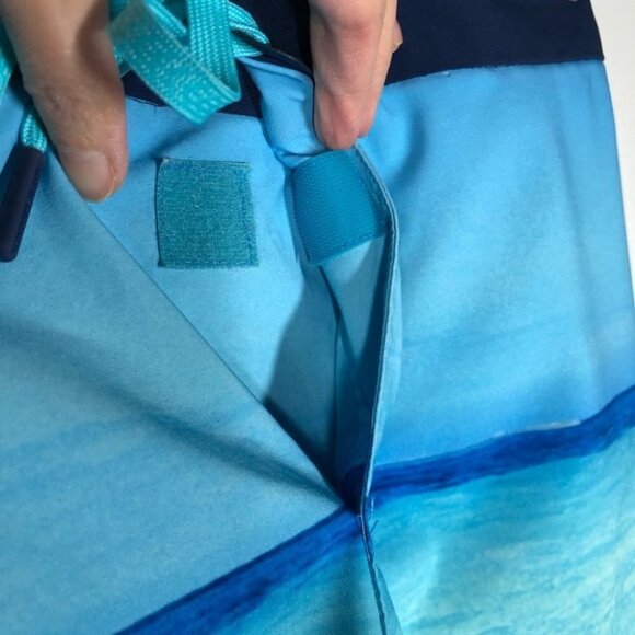 MEN’S Vineyard Vines Photo Reel Sailing Stripe Board Shorts Size  40 - Picture 4 of 10